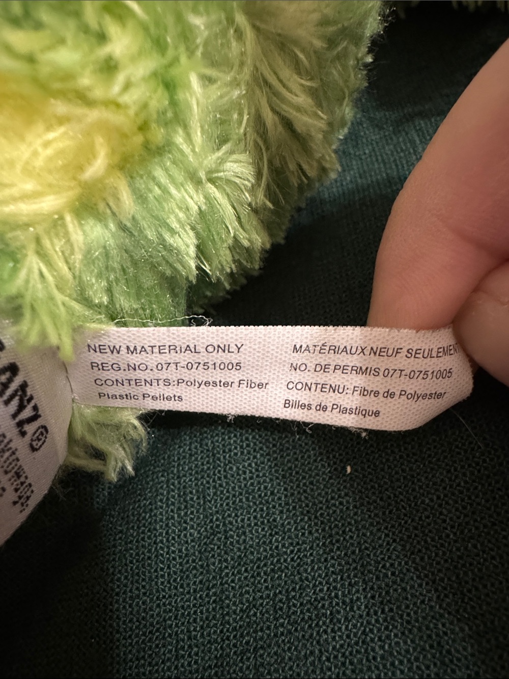 GANZ Green and Yellow Plush Frog Duo - Picture 10 of 13